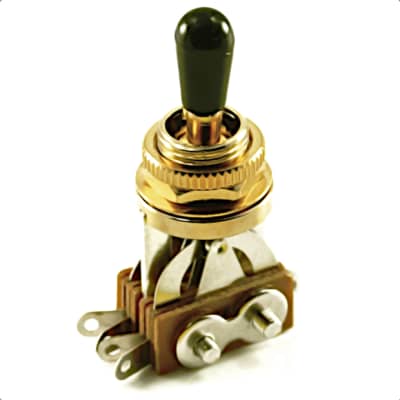 3-Way Guitar Toggle Switch-Gold