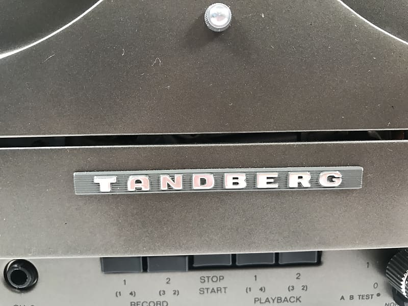 Vintage Tandberg 74B Stereo Tube Reel To Reel, 4 Track, Teak Cabinet  Vintage Tubes, Carrying Case, Ex Quality, Needs Restoration/Repair, 1960s -  Gray