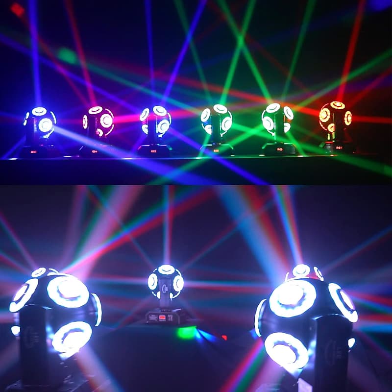 120W LED Moving Head Stage Lighting 8Gobo DMX Spot KTV DJ Club Party Disco  Light