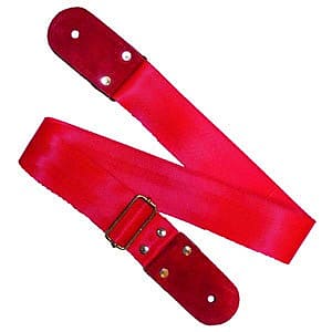Monogrammed Strap Black/Yellow/Red Sangle courroie Fender