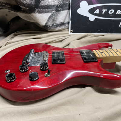 Vantage Avenger AV325 AV-325 HH Doubecut Electric Guitar MIJ Made In Japan - Red image 7