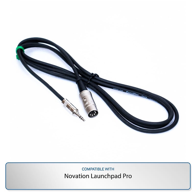 6-Foot ProCo MIDI to 1/8" TRS Type-B Cable for Novation Launchpad Pro image 1