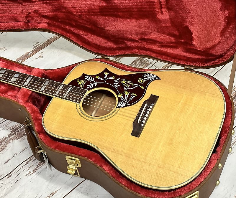 Gibson Hummingbird Original 2023 Antique Natural New Unplayed Auth Dlr #068 image 1