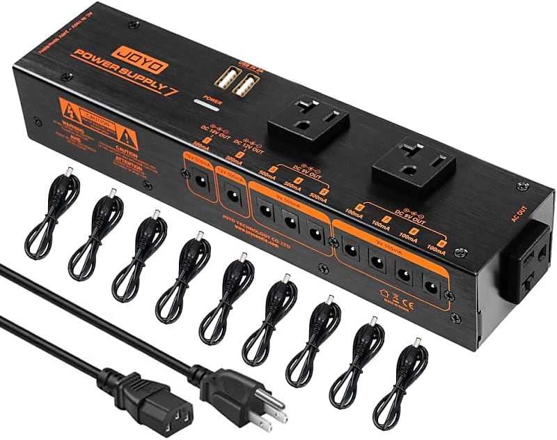 Guitar Pedal Power Supply 1200W AC Isolated Pedal Board Guitar Pedal Power Supply 1200W AC Isolated Pedal Board