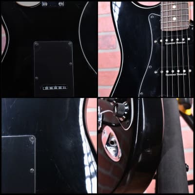 Fender/Squire American Special Partscaster Black 2012 Seymour Duncans w/TKl Hardshell case image 13