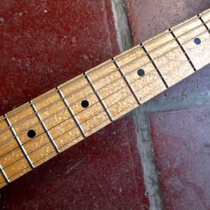 Waterslide Coodercaster T-Style w/Mojo UK "Supro" Lap Steel & Vintage Teisco Gold Foil Pickups VIDEO image 8