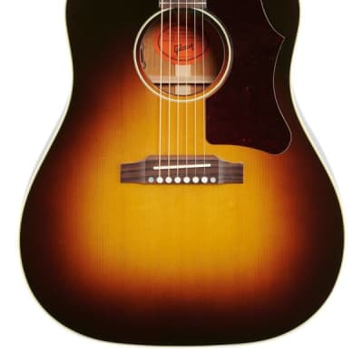 Gibson 50s J45 Original Acoustic Electric Vintage Sunburst with Case image 3