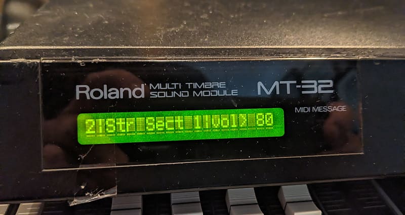 ☆Roland MT-32 MULTI TIMBRE SOUND MODULE Ver.1☆OK!!☆MADE in JAPAN☆-