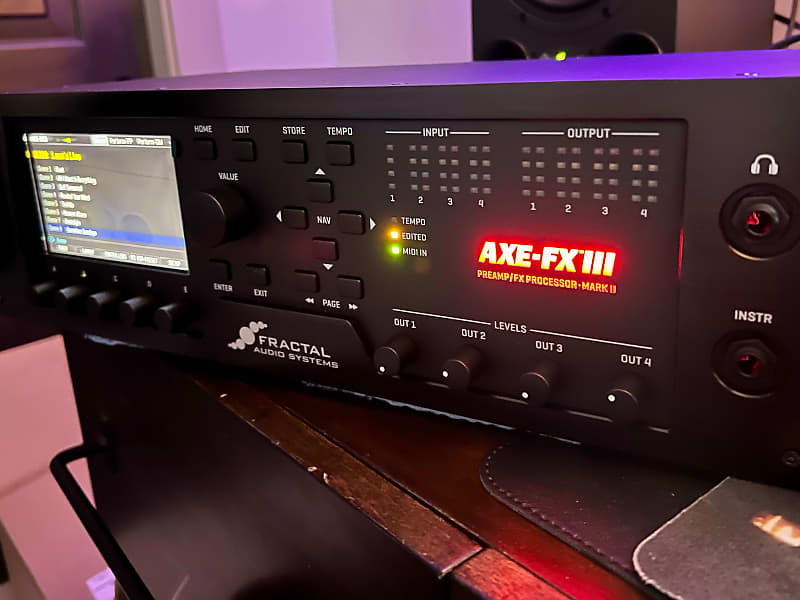 Fractal Audio Axe FX III Mk II Turbo 2022 Black | Reverb