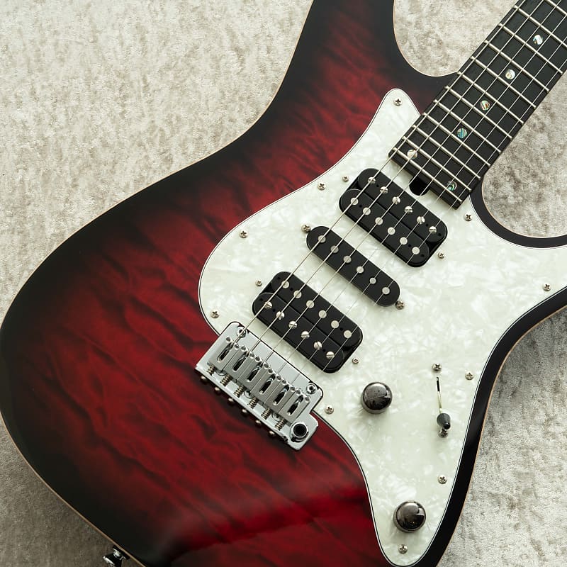 T's Guitars DST-Classic-Pro 24 Quilt -Crimson Burst- 2021 [Made in