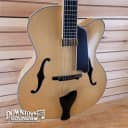 Eastman AR810CE Archtop Electric Hollow Body Guitar with Hard Case - Natural Blonde