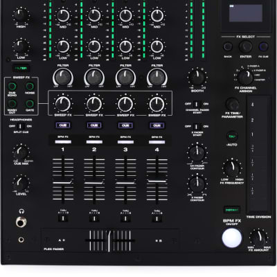 Denon DJ X1850 Prime 4-channel DJ Mixer with Effects and Serato Compatibility