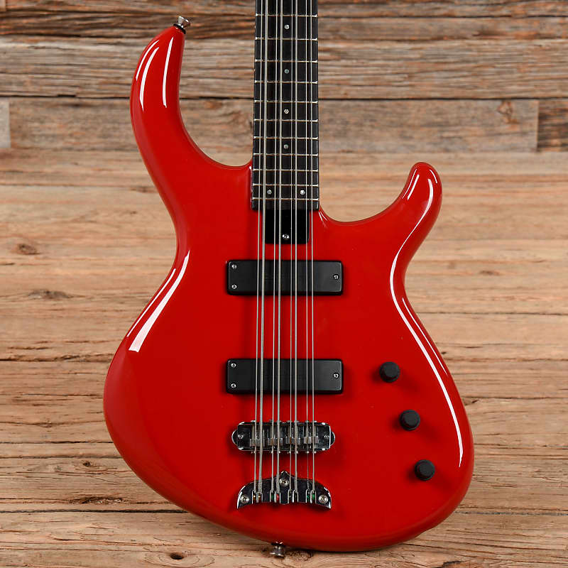 Tobias 8-String Bass Red Refin image 1
