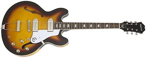 Epiphone Casino Hollow Body Electric Guitar (Vintage Sunburst) image 1