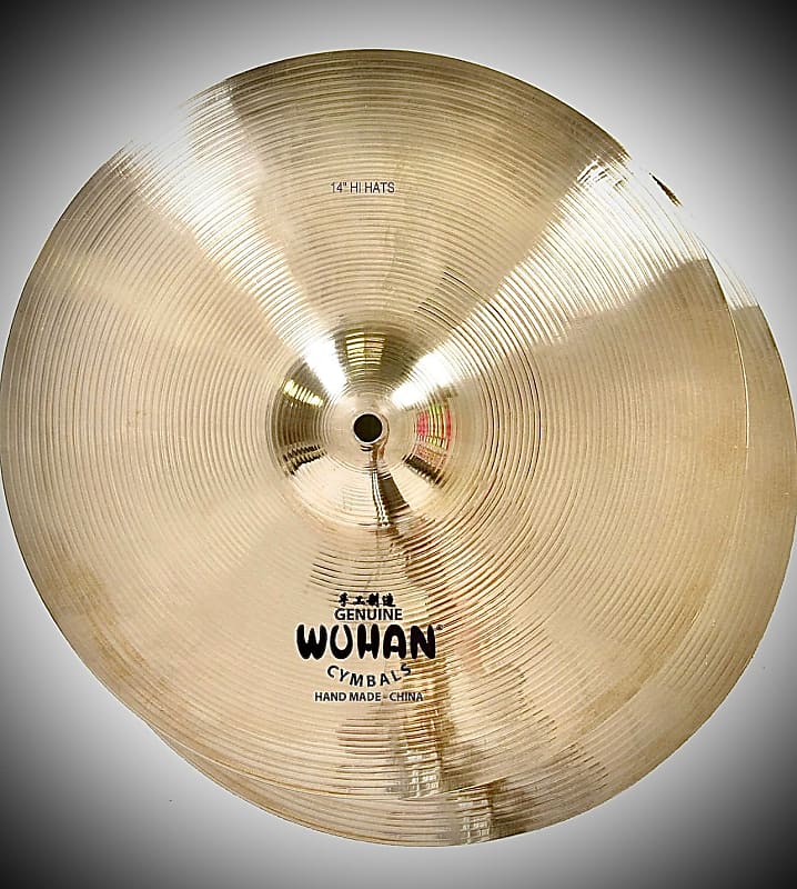 Wuhan 14” Western Hi Hat Cymbals (pair) | Reverb