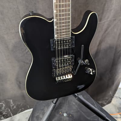 ESP LTD Eclipse Custom '87 Black Electric Guitar image 2