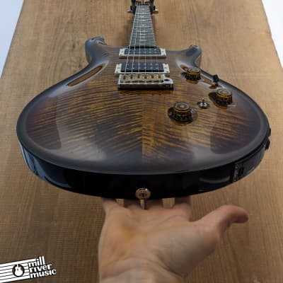 Paul Reed Smith PRS Core Custom 24 Piezo 10 Top Electric Guitar Black Gold Burst w/HSC image 8