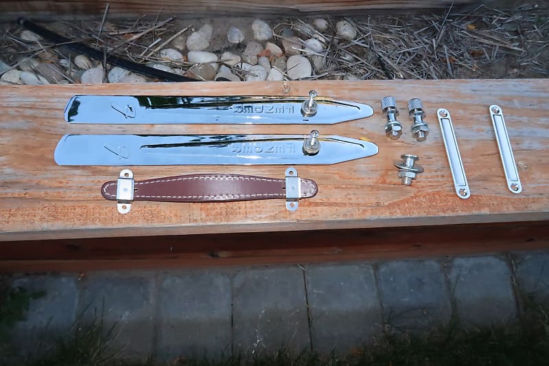 Fender Pure Vintage Amp Parts Bundle legs, handle, Reverb