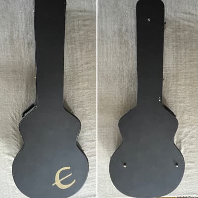 1994 Epiphone El Capitan Acoustic Electric Bass Cherryburst MIK Korea + OHSC Case + Hang Tag image 25