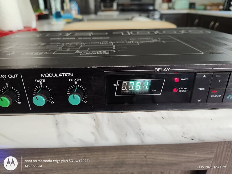 動作良好Roland SDE-1000 Digital Delay 80’s Roland SDE-1000 Digital Delay Rack Effects Processor | eBay