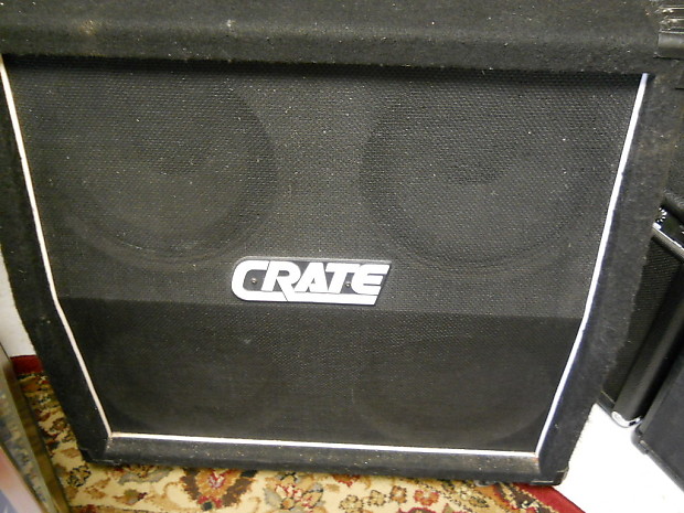 Crate GE412 Slant Guitar Speaker Cabinet 4x12 Carpeted w Celestions