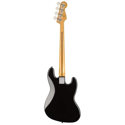 Squier Classic Vibe '70s Jazz Bass Left-Handed Bass Guitar (Black) image 3