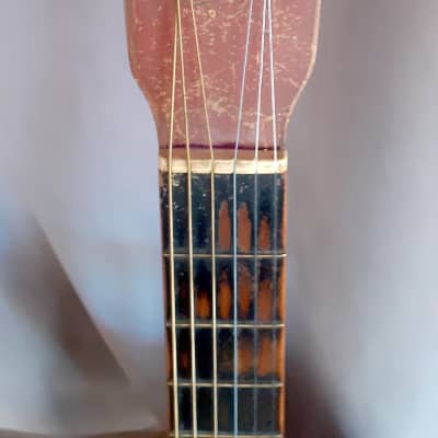 Del Oro guitare acoustique 1949 USA façons résonateur, Dobro image 6