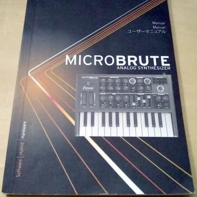 Arturia Microbrute Original Owners Manual