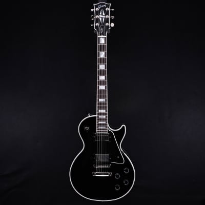 Gibson Les Paul Custom, Ebony Gloss Finish, Nickel Hardware 10lbs 1.3oz image 2
