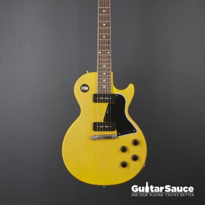 Gibson Custom Murphy Lab 1957 Les Paul Special Single Cut Reissue Ultra Light Aged Bright Tv Yellow Nickel Hardware Ex-Demo (Cod.1369NG) for sale