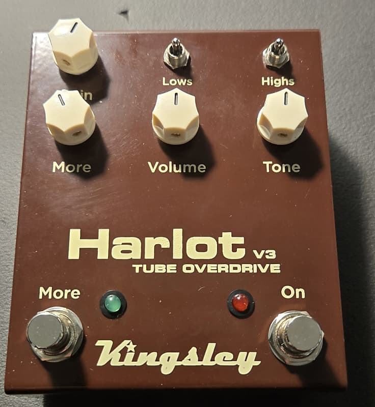 Kingsley Harlot v3 チューブオーバードライブ Kingsley Harlot V3 | Reverb