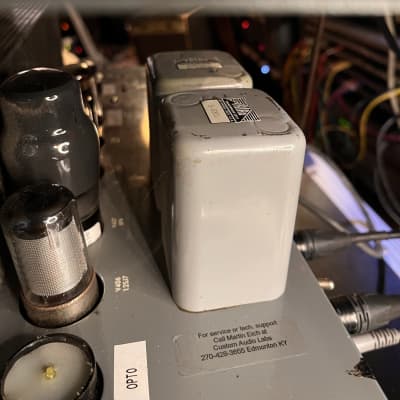 ONE OF A KIND! Ampex 350 Mic Preamp Triad Opto compressor/limiter pair wP/S image 5