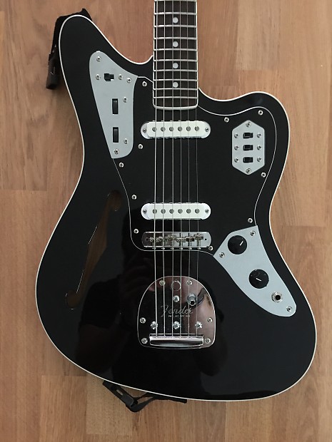 Fender jaguar semi outlet hollow