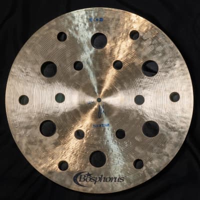 Bosphorus 22" 18-Hole Prototype FX Crash/Ride Cymbal *Store Demo* image 2