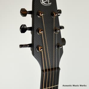 Composite Acoustics Ox Raw Carbon Fiber Guitar, LR Baggs Pickup, Cutaway image 13