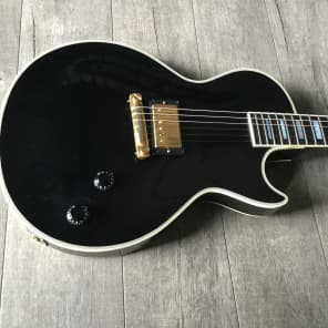Gibson Les Paul Custom 1 Pickup 2014 Black from the Lenny Kravitz Collection with COA! image 3