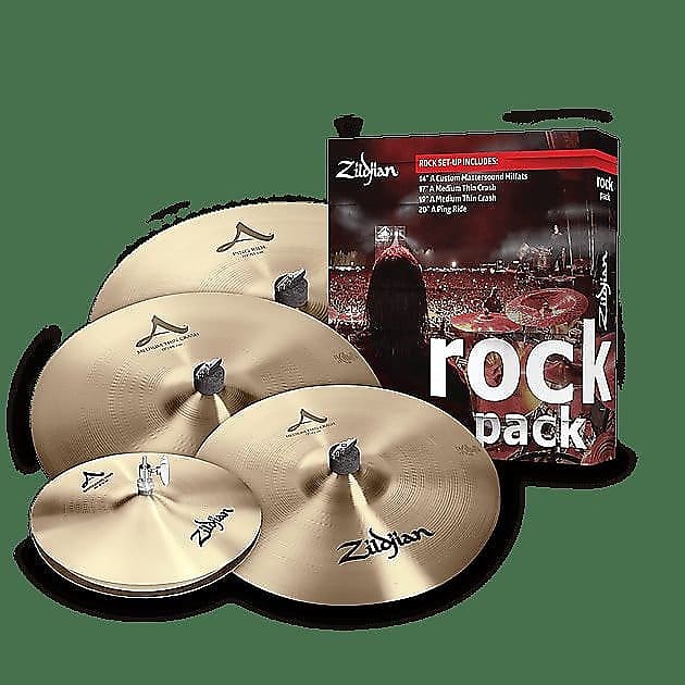 Zildjian A0801R A Zildjian Rock Cymbal Pack image 1