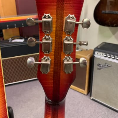 Mosrite Joe Maphis Double Neck Electric Sunburst image 11