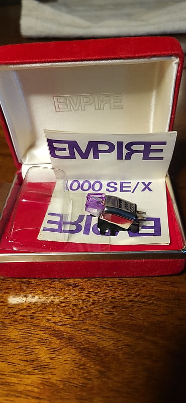 Empire 1000 SE/X Turntable Phono Cartridge Works and Specs Perfect  			