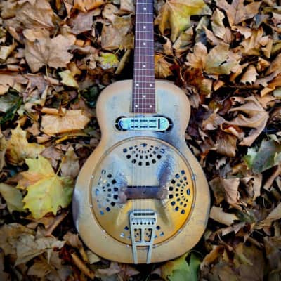 Dobro Model 35 1936 Frosted Gold image 2