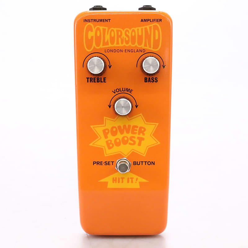 Sola Sound Colorsound Power Boost Overdriver Guitar Effects