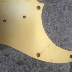 Fender Precision Bass Pickguard Relic Gold Anodized image 6