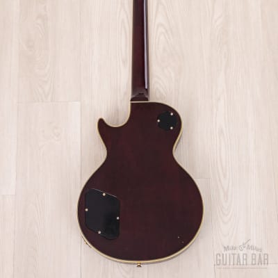 1981 Tokai Love Rock Custom LC100 Vintage Guitar Wine Red, 100% Original w/ Case image 3