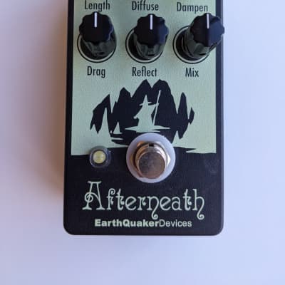EarthQuaker Devices Afterneath Otherworldly Reverberation Machine 2014 - 2017 - Black image 1