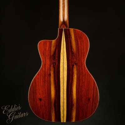 Bourgeois OMSC DB Signature Deluxe - Aged Tone Swiss Moon Spruce & Cocobolo image 4