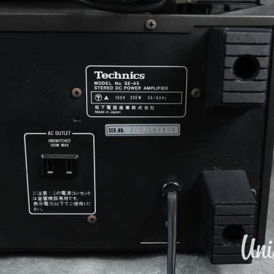 Technics SE-A5 Power Amp & SU-A6 Control Amp in Excellent Condition image 19