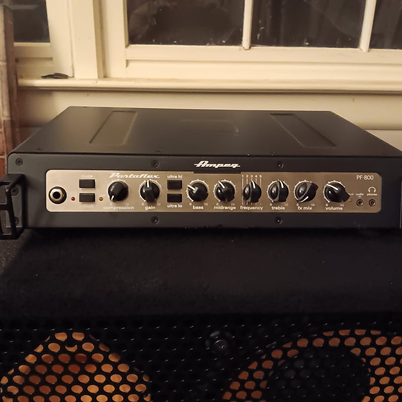 Ampeg PF-800 Portaflex 800-Watt Class-D Bass Amp Head | Reverb