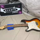 Fender Lefty Left-Handed Standard Stratocaster Guitar MIM Mexico 2003 - 2004 Sunburst