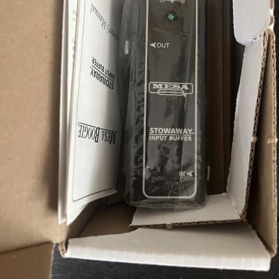 Reverb.com listing, price, conditions, and images for mesa-boogie-stowaway-input-buffer
