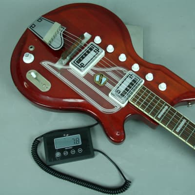 1962 National Westwood 77 Vintage Original Electric Guitar Red image 20